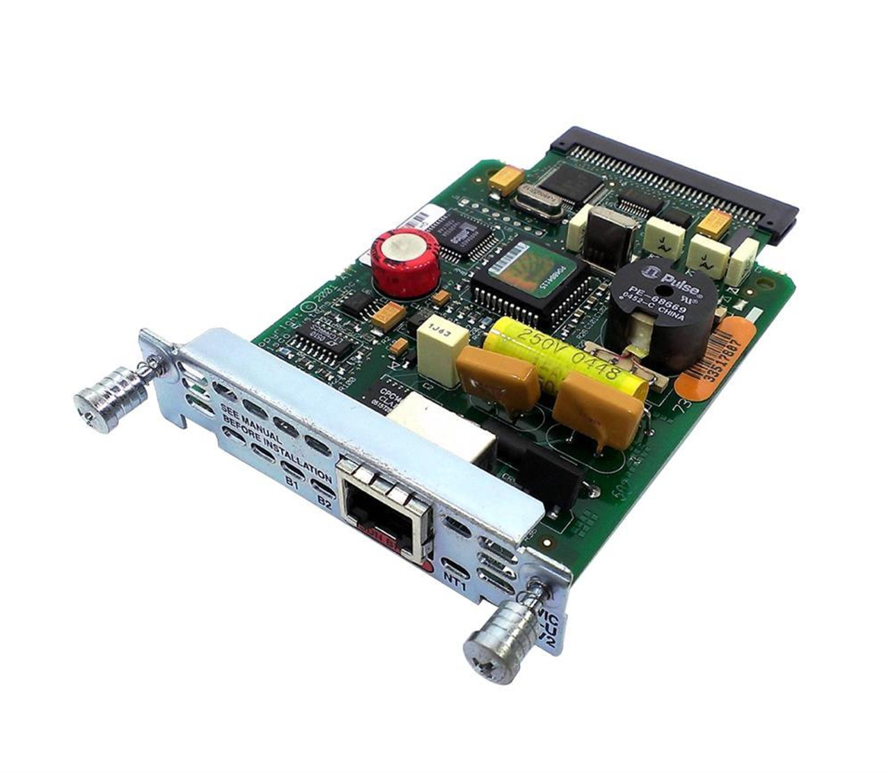 HWIC-1B-U Cisco 1-Port ISDN BRI U interface High-Speed WAN Interface Card (Refurbished)