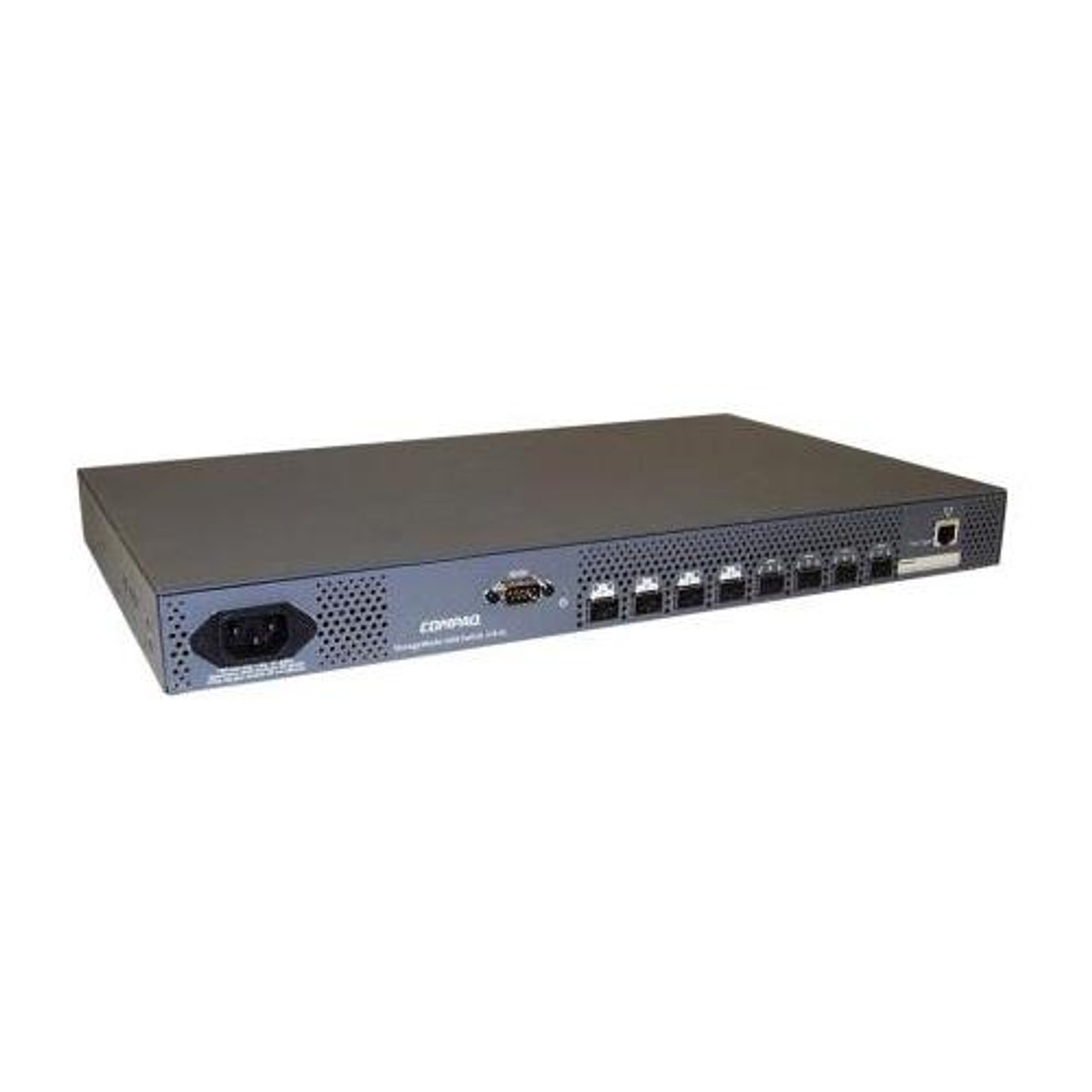 258707-B21 HP StorageWorks SAN Switch 2GB 8-Ports SFP Entry Level Switch 1U Rack-mountable (Refurbished)