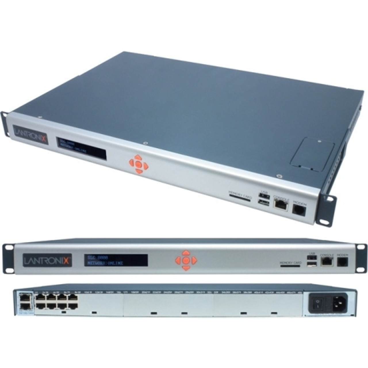 SLC80481201G Lantronix SLC 8000 48-Ports Advanced Console Manager Single AC Power Supply TAA