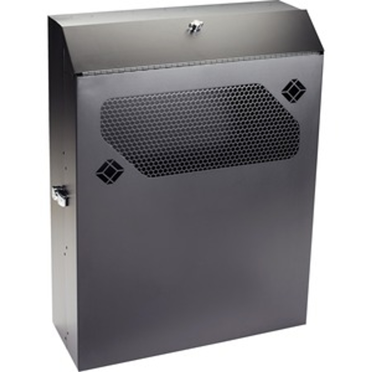 RMT352A-R3 Black Box Low-Profile Vertical Wallmount Cabinet 4u 24ind Equipment