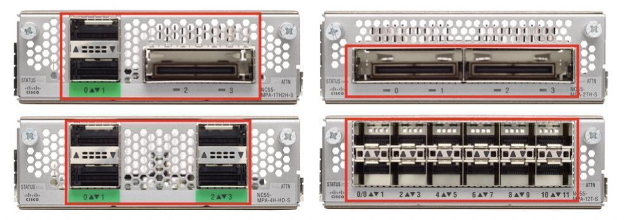 NC55-MPA-4H-HX-S Cisco NCS 5500 4-Ports 100Gbps QSFP28 Conformal Coated Modular Port Adapter (Refurbished)