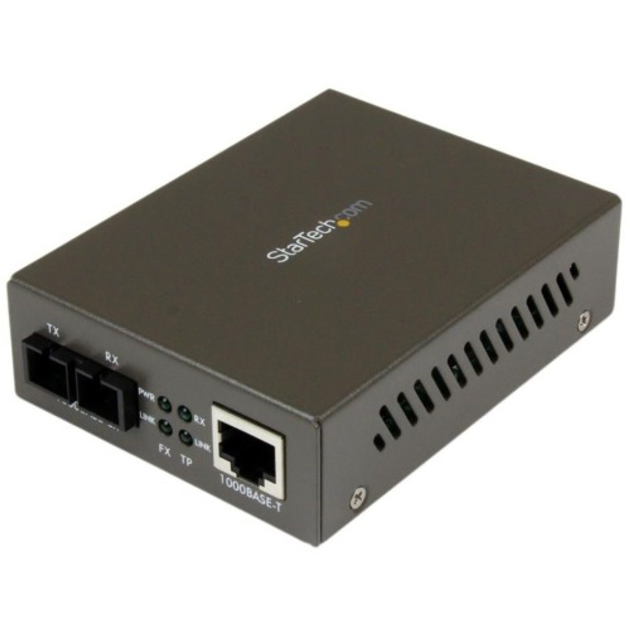 MCMGBSC055EU StarTech.com 1000 Mbps Gigabit Multi Mode Fiber Ethernet Media Converter SC 550m 1 x Network (RJ-45) 1 x SC Ports 1000Base-SX, 1000Base-T