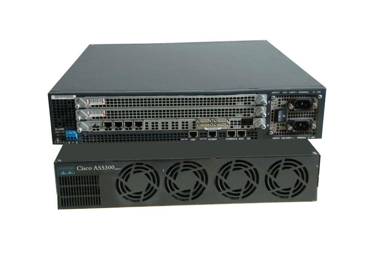 AS5300-AC-RPS Cisco As5300 Chassis W/redundant Ps (Refurbished)