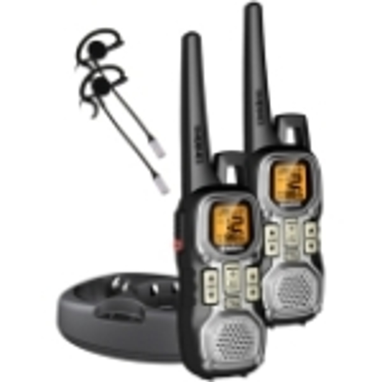 GMR4040-2CKHS Uniden Two Weather Resistant 40 Mile Range FRS/GMRS Radios with 2 Vox Headsets 7 x FRS, 15 x GMRS, WX 211200 ft