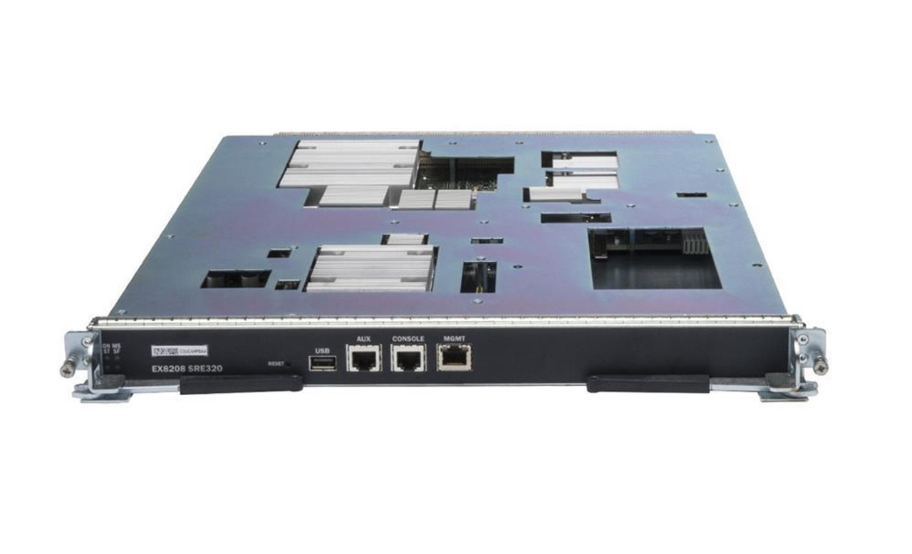 EX8208-SRE320-Q3 Juniper 3-Ports RJ-45 and 1x USB Port Switch Fabric and Routing Engine (SRE) Module for EX8208 (Refurbished)