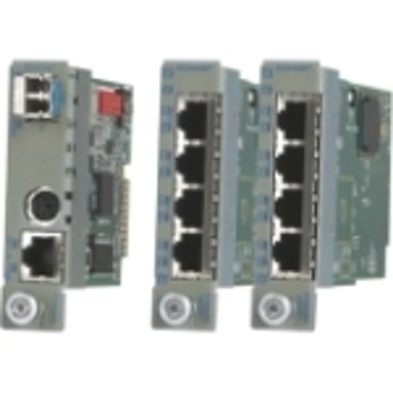 2422-0-T Omnitron Systems iConverter TM3 Transport Module Optical Fiber, Twisted Pair Gigabit Ethernet 1 Gbit/s 1 x RJ-45