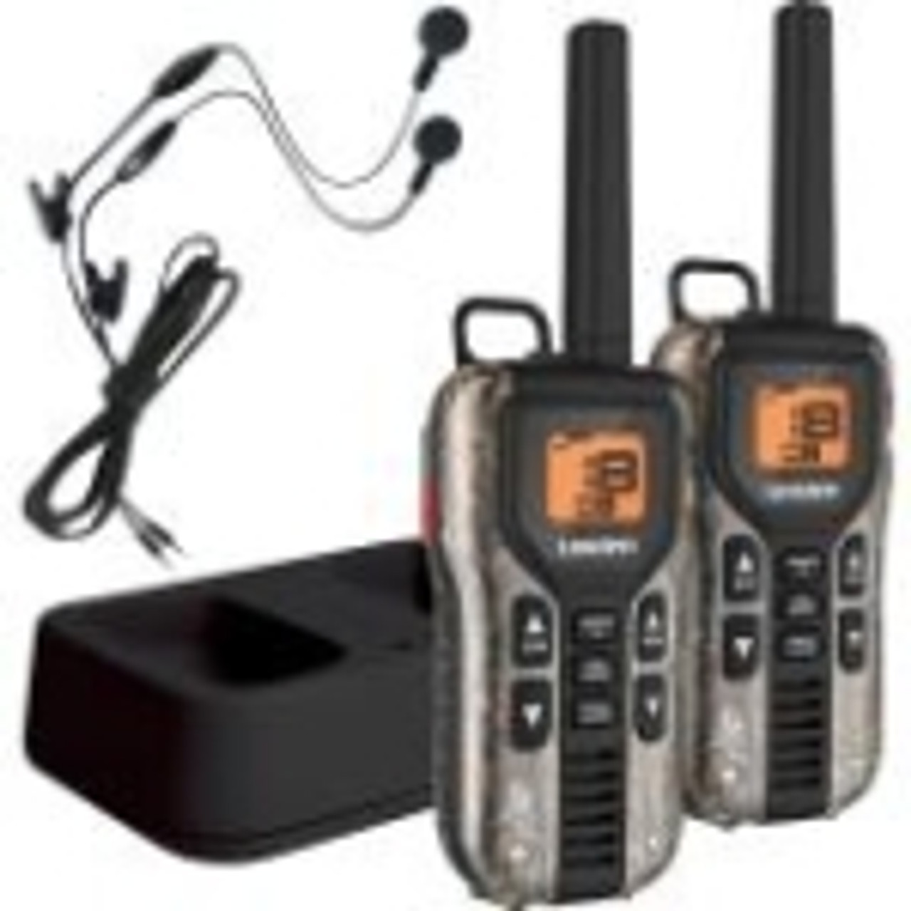 GMR40882CKHS Uniden GMR4088-2CKHS Camo Two Way Radios with Charger and Headsets 22 x GMRS/FRS 158400 ft