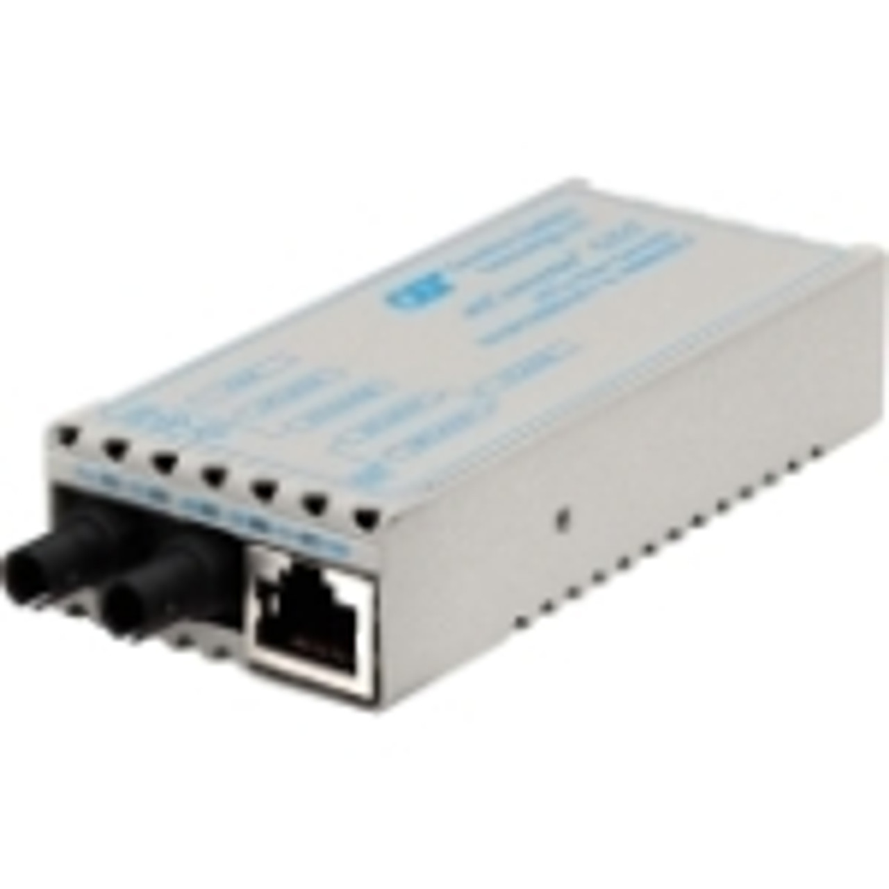 1220-0-1 miConverter 10/100/1000 Gigabit Ethernet Fiber Media Converter RJ45 ST Multimode 550m 1 x 10/100/1000BASE-T; 1 x 1000BASE-SX; US AC Powered;