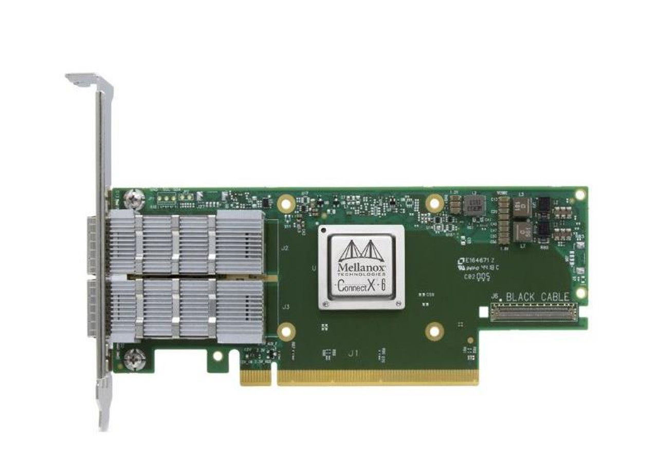 MT28908A0-NCCF-CE Mellanox ConnectX-6 EN 2-Port IC 100GbE PCIe 4.0 / 3.0  x32 No Crypto