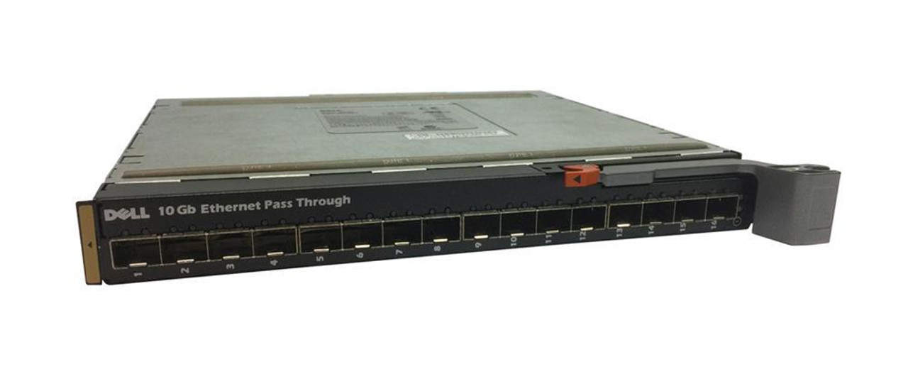 0T997P Dell 16-Ports 10Gbps Gigabit Ethernet Pass Through Module for PowerEdge M1000e Blade Enclosure