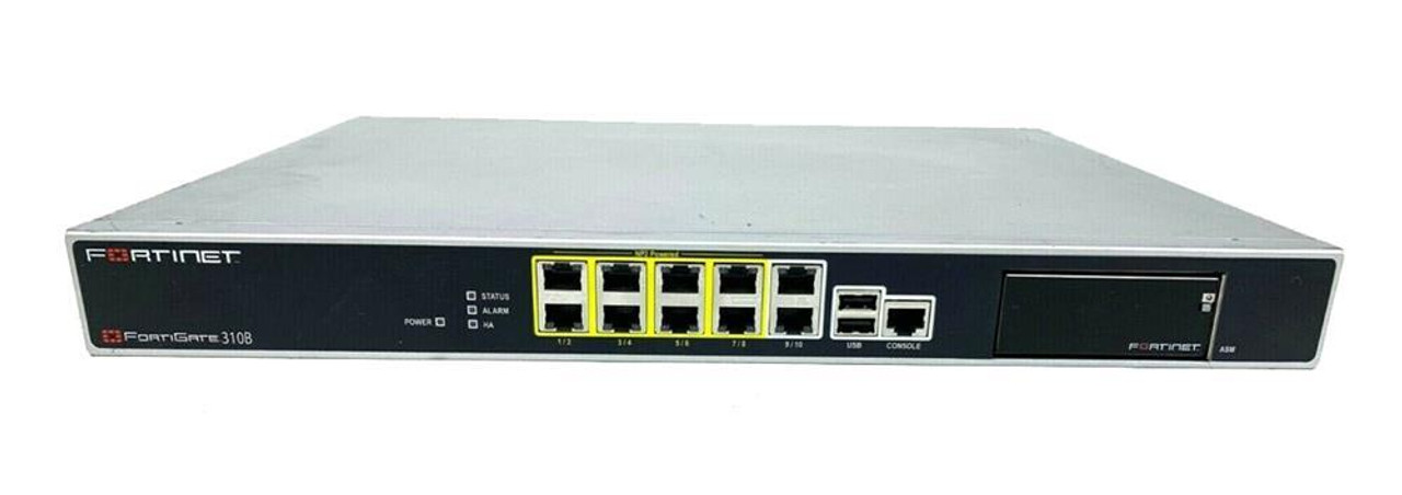 FG-310B-G Fortinet 8 10/100/1000 Fortiasic Accelerated Ports