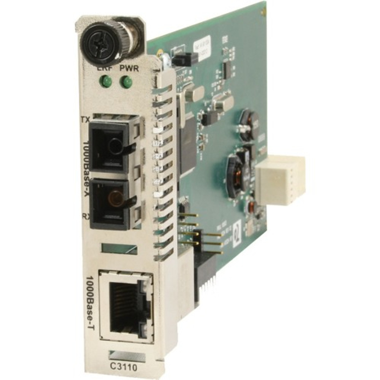 C3110-1039 Transition Networks Gigabit Ethernet Media Converter Module 1000Base-T to 1000Base-SX/LX Network (RJ-45) 1 x LC Ports Multi-mode Gigabit Ethernet
