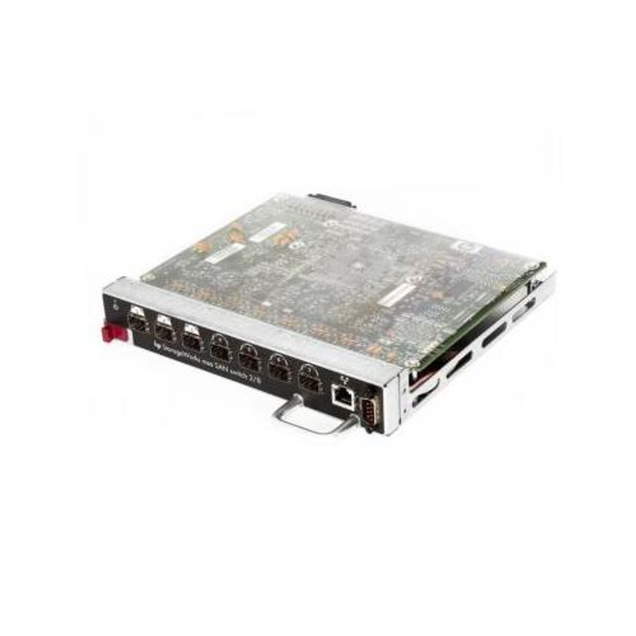 288247-B21 HP StorageWorks Modular Smart Array SAN Switch 2/8 SFP Integrated into the Modular Smart Array 1000 (MSA1000) System (Refurbished)