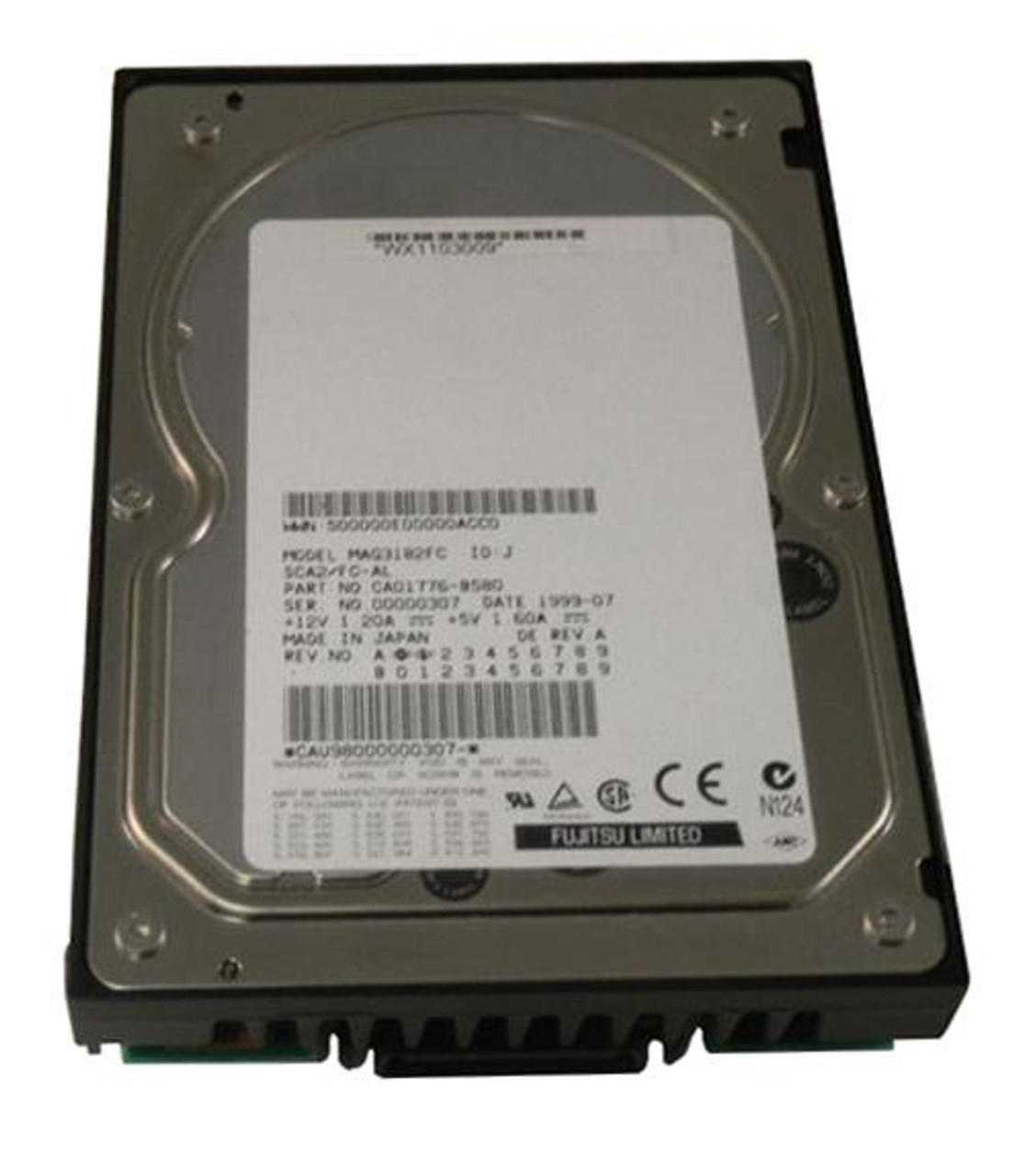 MAG3182FC Fujitsu Enterprise 18.2GB 10000RPM Fibre Channel 4MB Cache  3.5-inch Internal Hard Drive