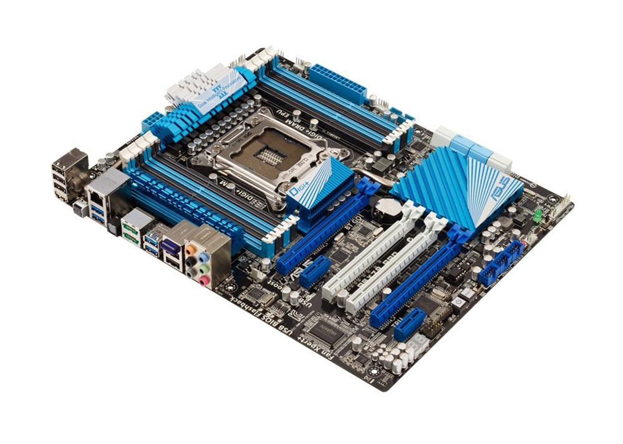 P9X79WS1 ASUS P9x79 Ws Intel X79 Motherboard Ceb Socket R LGA2011 Intel X79  Express 2400MHz DDR3 O.c. SATA III 6GB/s Raid 8-ch Audio 2x Gigabit Lan ...