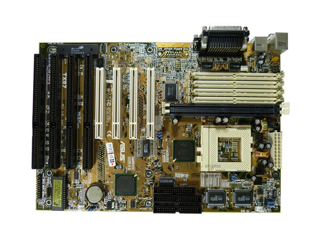 TX97-L ASUS Intel 430TX Chipset . 4 PCI 3 ISA slots 3 SDRAM DIMM sockets A (Refurbished)