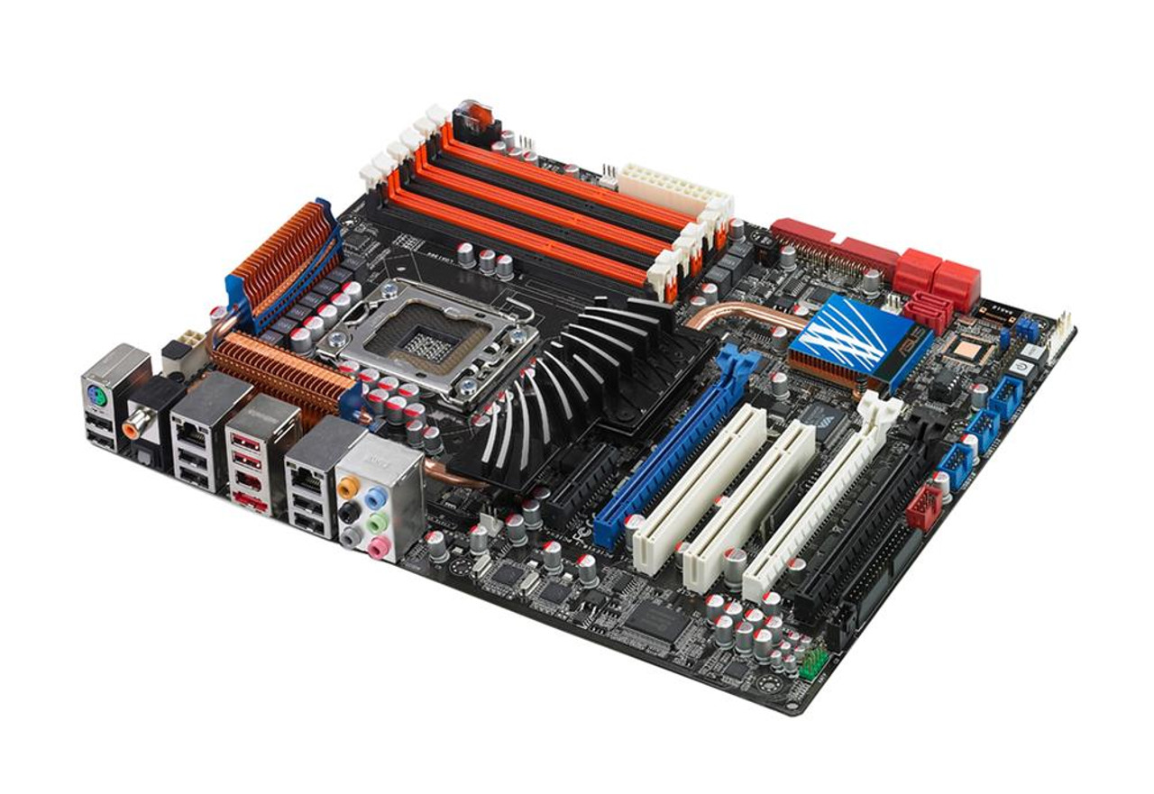 90-MIBAU0-G0EAY00Z ASUS P6TD DELUXE Motherboard LGA 1366 Intel X58 ATX RAID  SATA Gi (Refurbished)