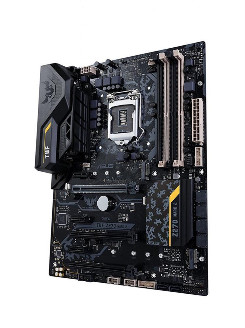 90MB0ST0-M0AAY0 Asus TUF Z270 Mark 2 LGA1151 DDR4 HDMI DVI M.2 USB 3.1 Z270 ATX Motherboard (Refurbished)