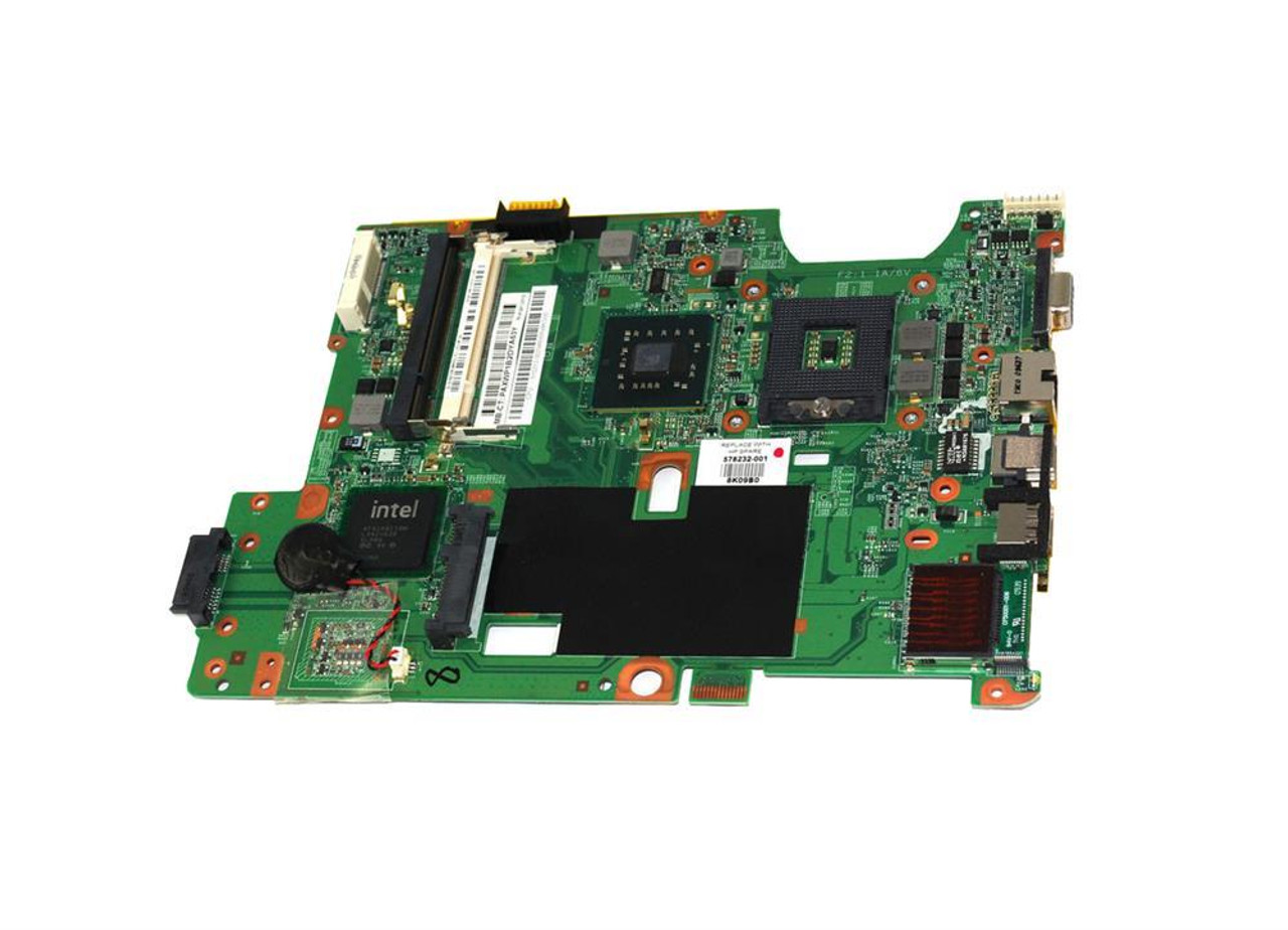578564-001 HP System Board (Motherboard) for Compaq G60 CQ60 (Refurbished)
