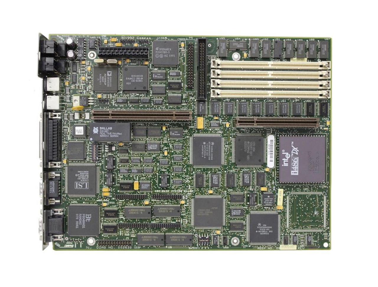 147201-001 Compaq System Board (Motherboard) for Deskpro 486/33 (Refurbished)