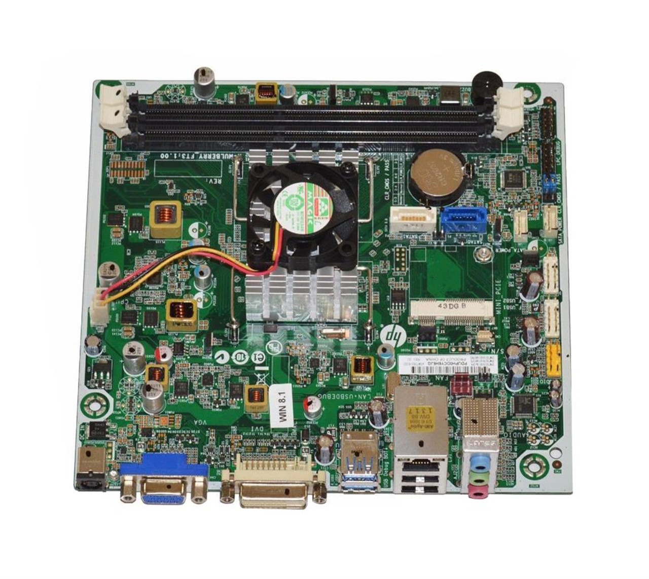 739318-501 HP System Board (Motherboard) For Pavilion 110-210 (Refurbished)