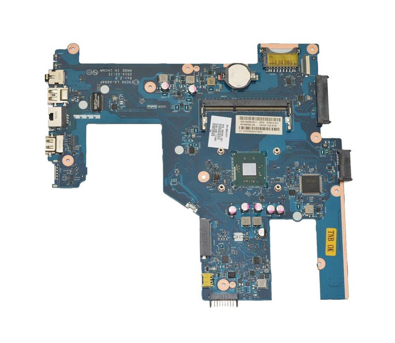 789108-001 HP System Board (Motherboard) With 1.86GHz Intel Celeron N2920  Processor for 15-r032ds (