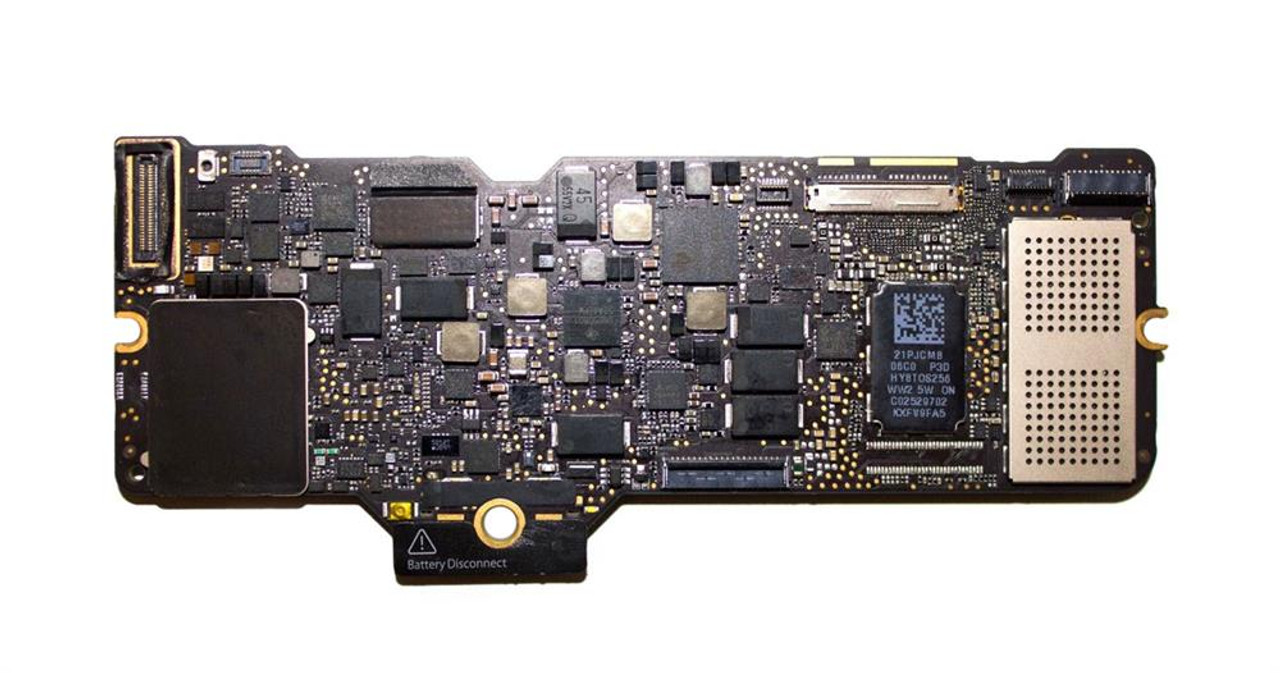 661-02249 Apple System Board (Motherboard) Intel Core M-5Y31 900MHz Processor for MacBook 12 (Refurbished)