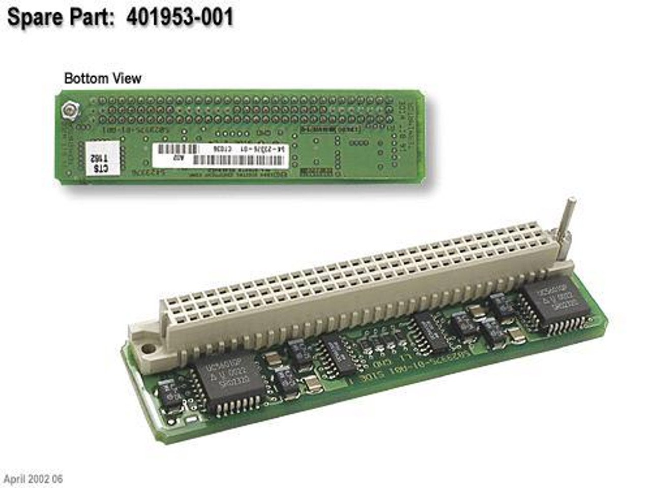 401953-001 Compaq Terminator Scsi Terminator PC Board As (Refurbished)