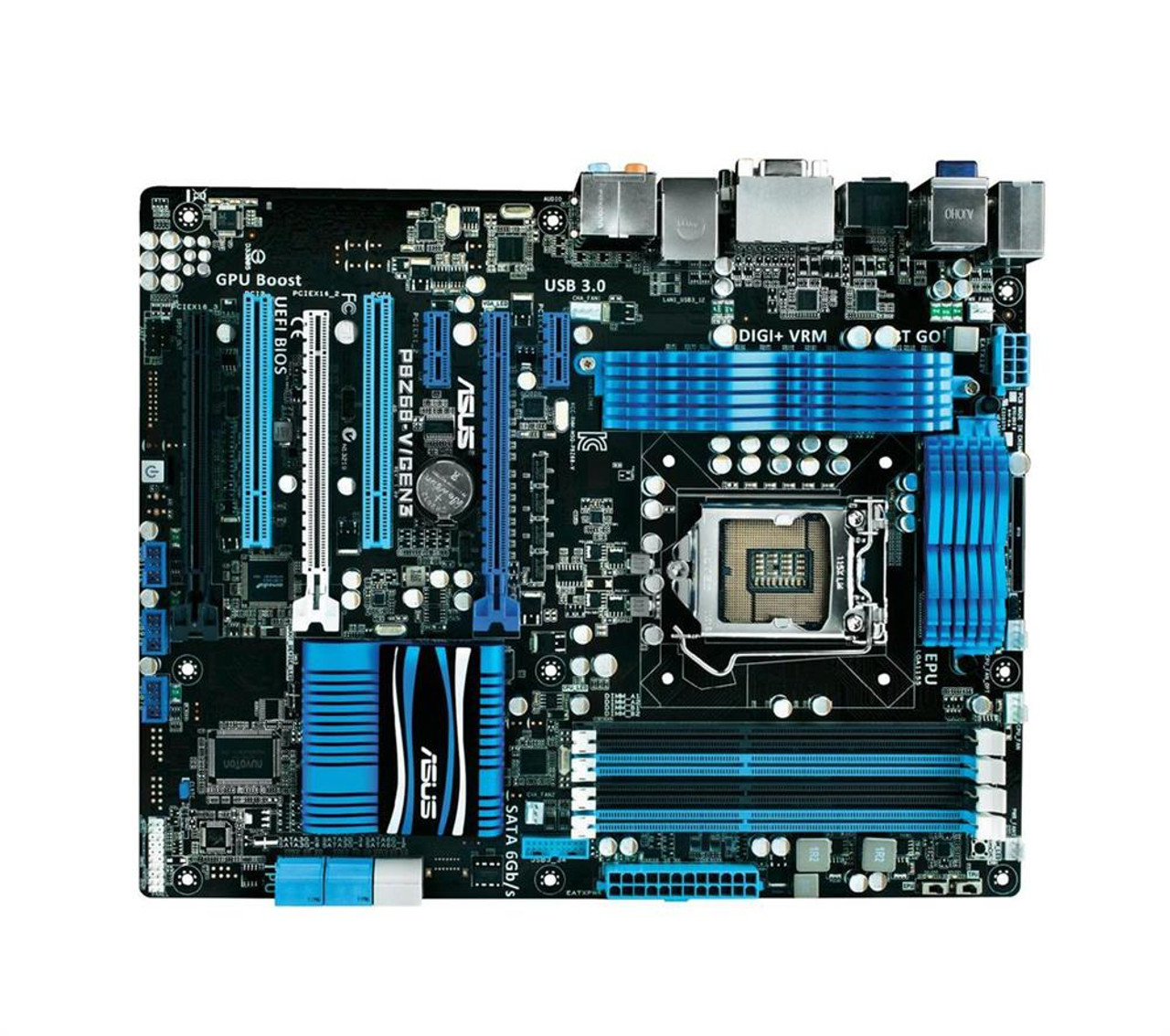 90-MIBGC5-G0EAY00Z ASUS P8Z68-V/GEN3 Intel Core i7/ Core i5/ Core i3 Socket  1155 Intel Z68 ATX Motherboard (Refurbished)