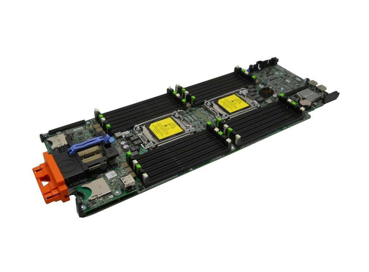 CN-0GYJJW Dell System Board (Motherboard) Dual Socket FCLGA2011 for PowerEdge M620 Blade Server (Refurbished)