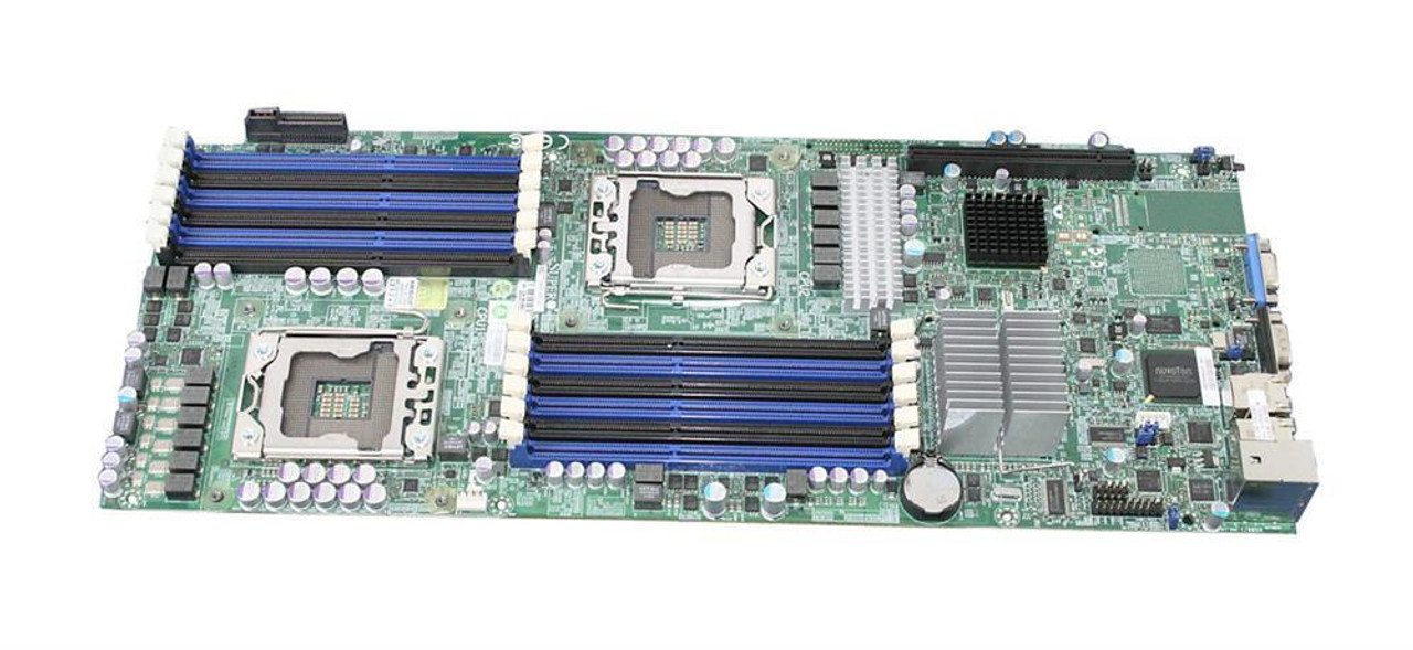 X8DTT-H SuperMicro Dual Socket LGA 1366 Xeon 5600 / 5500 Series Processor Intel 5500 Chipset DDR3 12 x DIMM 6 x SATA 3Gbps Proprietary Server Motherboard