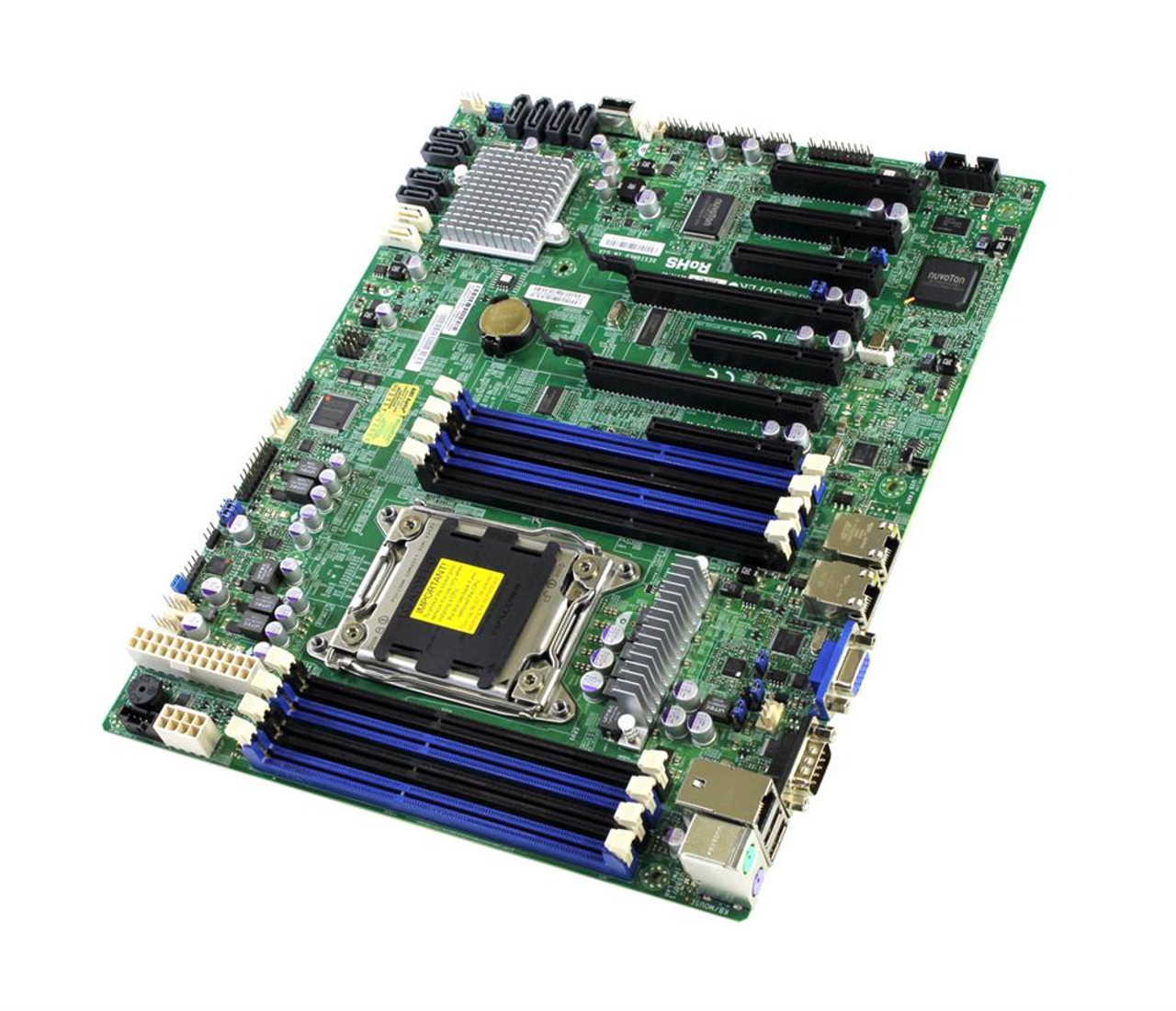 MBX9SRLB SuperMicro X9srl-b LGA2011 Intel C602 DDR3 SATA3 V2GBe Atx Server Motherboard (Refurbished)