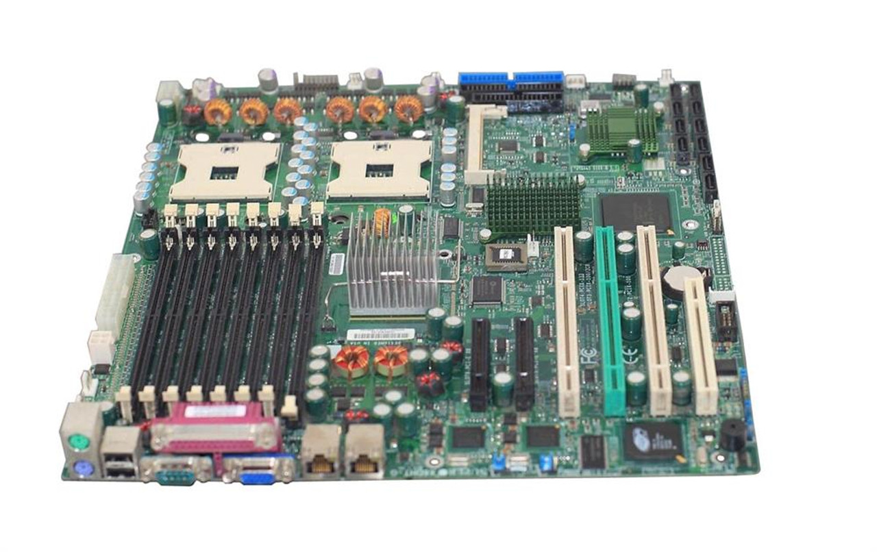 X6DHE-G SuperMicro Socket 604 Intel E7520 (Lindenhurst) Chipset Extended ATX Server Motherboard (Refurbished)