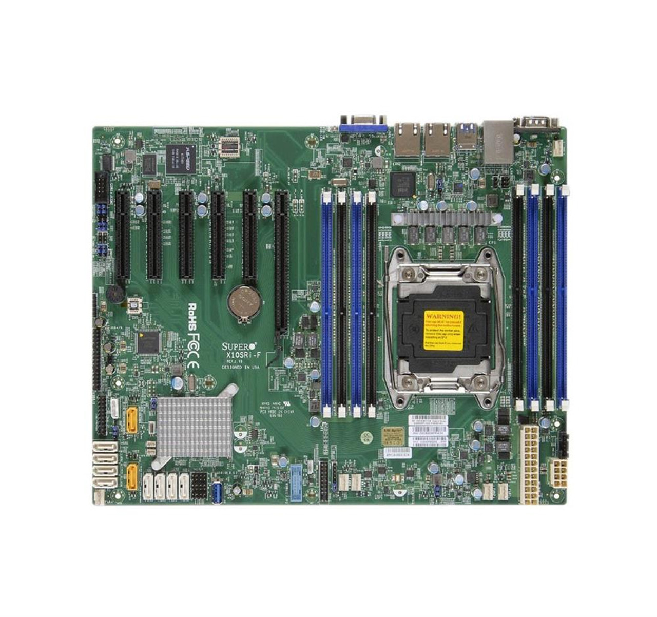 X10SRIFB SuperMicro Socket R3 LGA 2011 Xeon E5-1600 / E5-2600 v4 / v3 Intel C612 Chipset DDR4 8 x DIMM 10 x SATA 6Gbps ATX Server Motherboard (Refurbished)