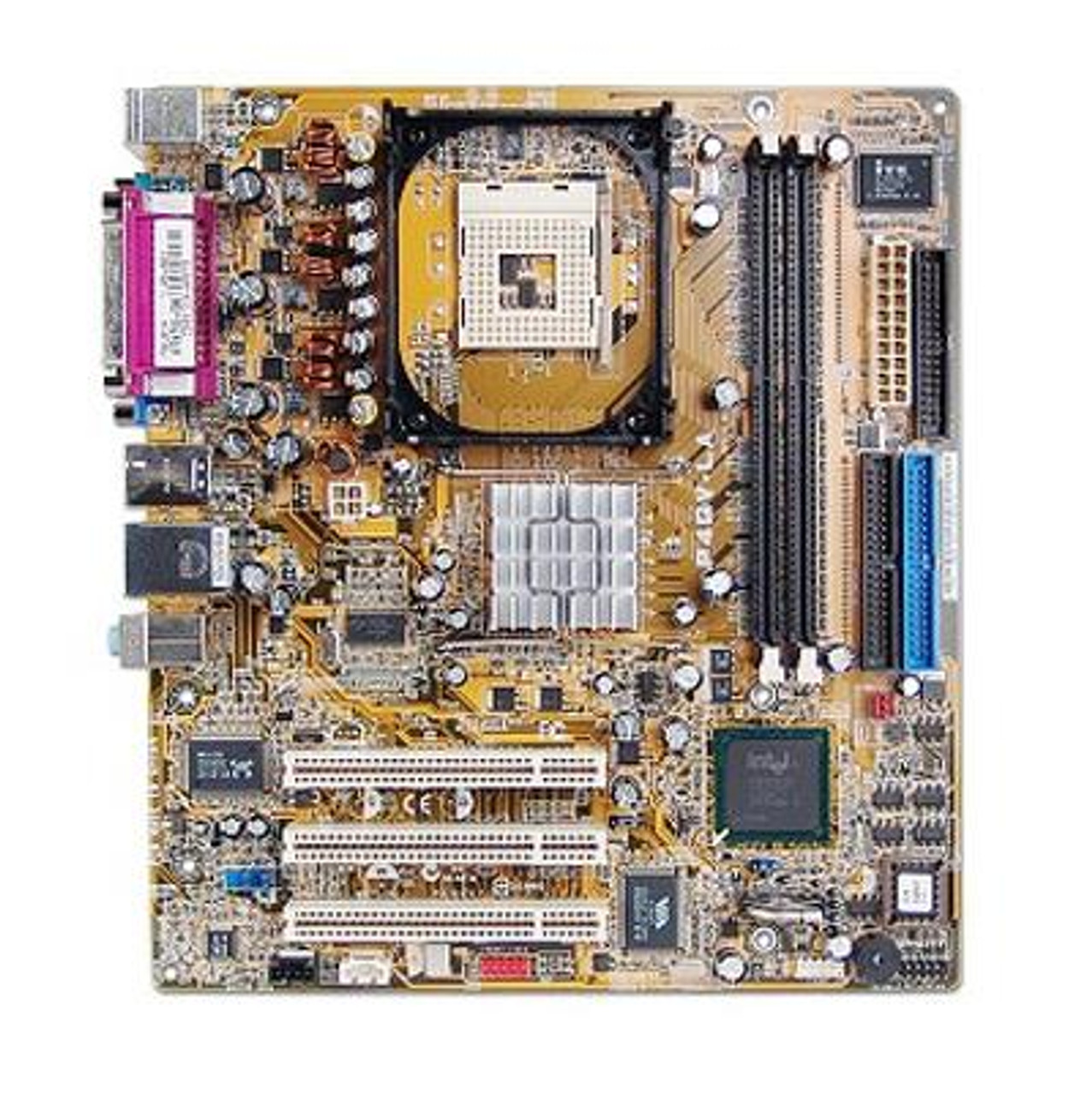 P4GV-LA-1.05-A01 HP P4GV-LA Socket 478 Intel 845GV/ICH4 Chipset micro-ATX System Board (Motherboard) (Refurbished)