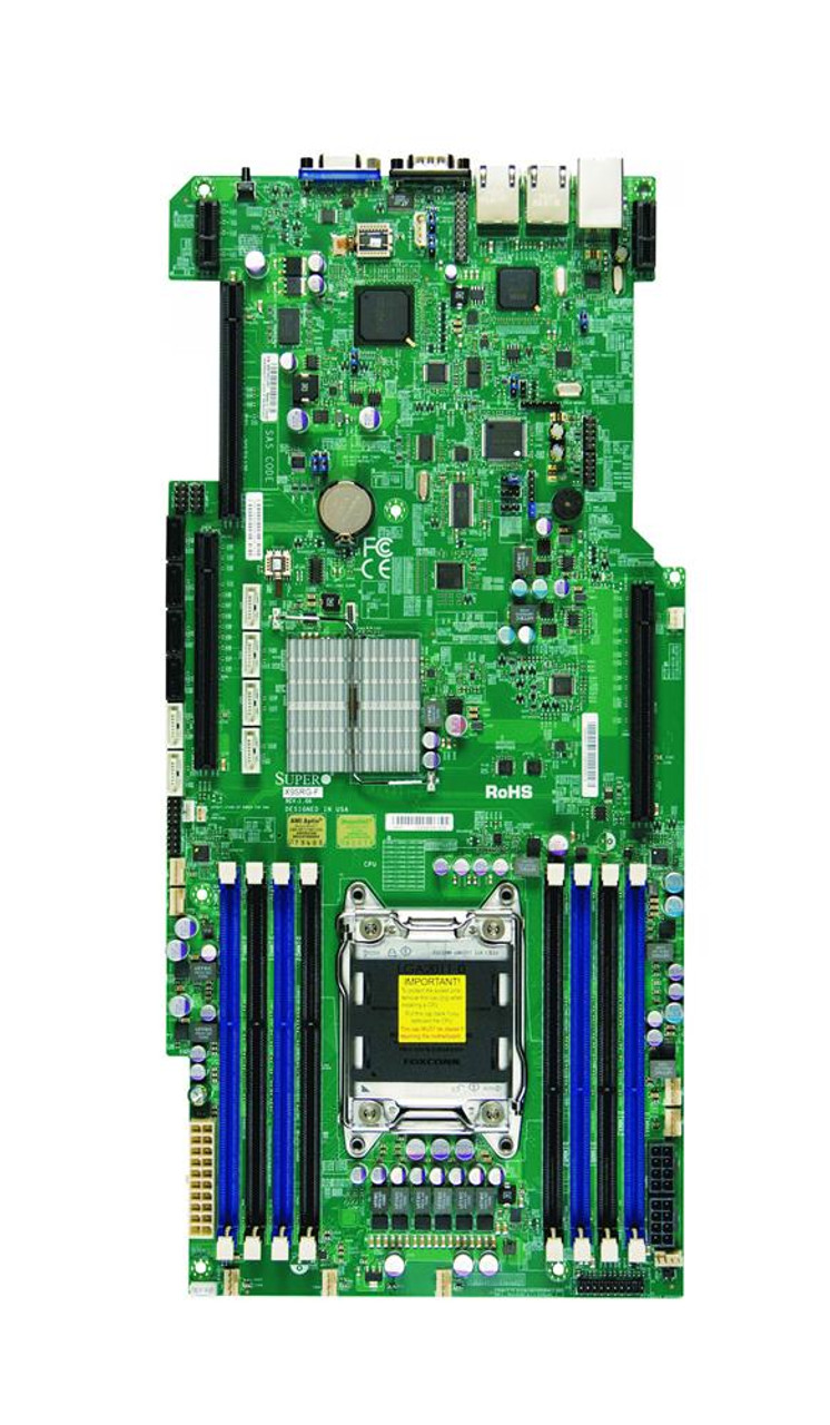 MBX9SRGF SuperMicro X9srg-f-o LGA2011 Intel C602 DDR3 SATA3 2GBe Proprietary Server Motherboard (Refurbished)