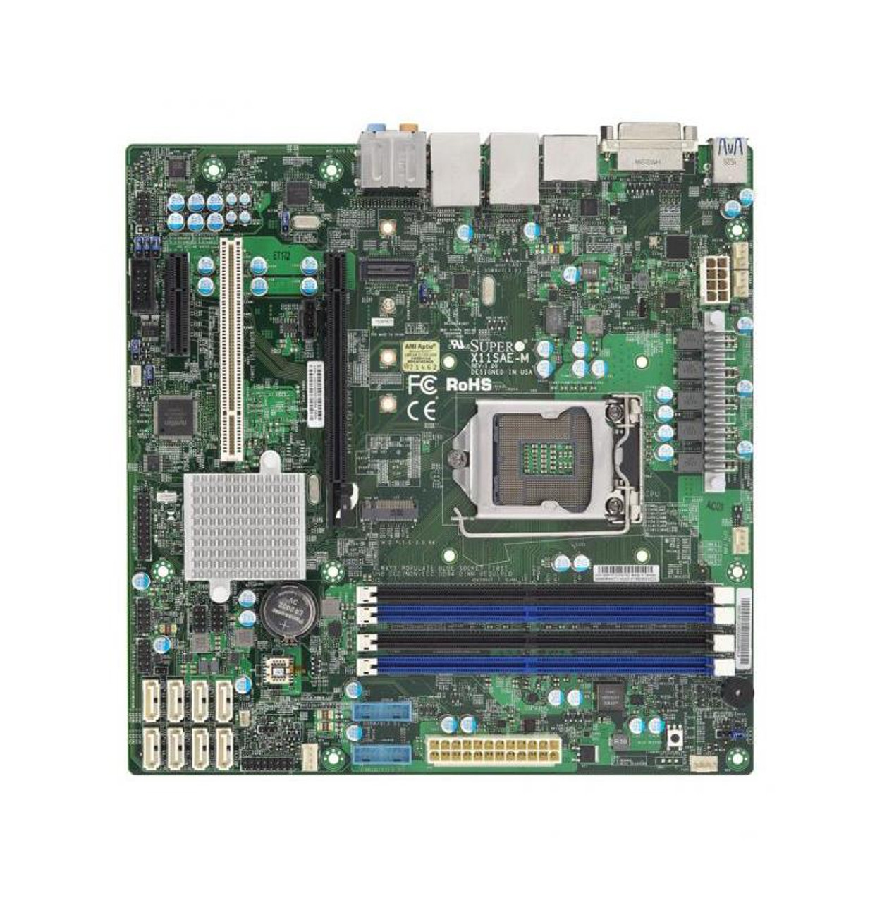X11SAEMO SuperMicro Socket H4 LGA 1151 Xeon E3-1200 v5 / v6 Intel
