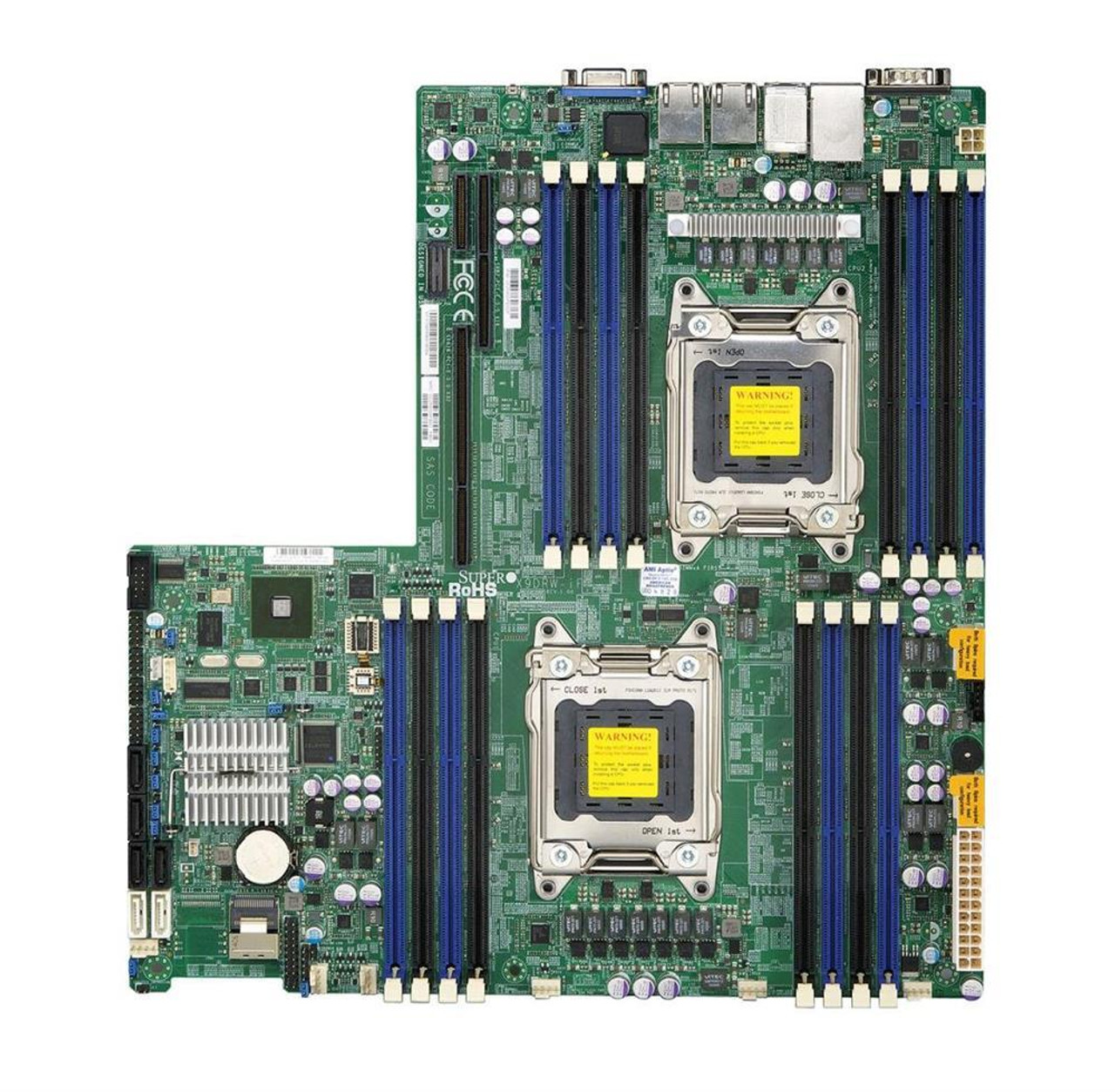 X9DRW3FB SuperMicro X9drw 3f B Dual LGA2011 Intel C606 DDR3 SATA3 2GBe Proprietary Wio Server Motherboard (Refurbished)