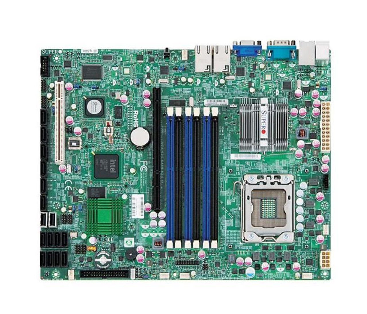 X8STI-F-B SuperMicro X8STI-F Socket LGA1366 Intel X58 Express Chipset ATX Server Motherboard (Refurbished)