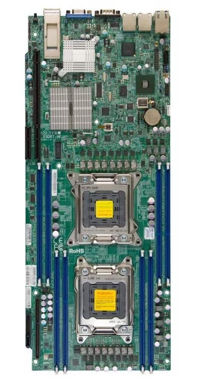 X9DRTHFB SuperMicro Dual LGA2011 Intel C602 DDR3 SATA3 V&2GBe Proprietary Server Motherboard (Refurbished)