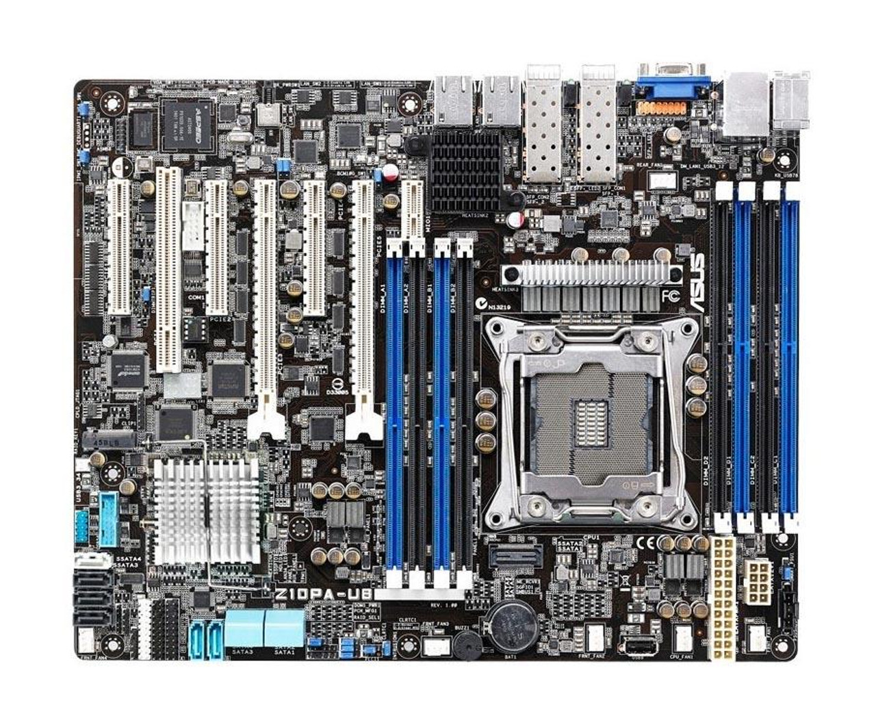 Z10PAU8 ASUS Z10pa-u8 Xeon E5-1600/2600 V3 LGA2011-3 Socket R3 C612 DDR3 PCi-express ATX Motherboard (Refurbished)