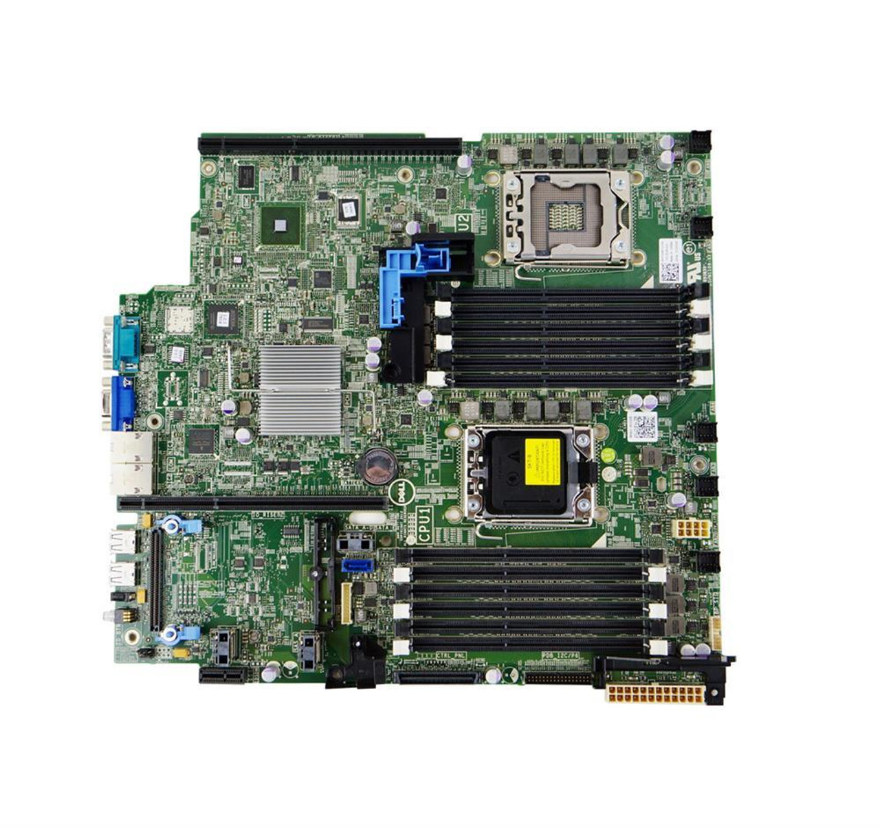 CN-072XWF Dell System Board (Motherboard) Dual Socket FCLGA1366 for PowerEdge R420 Server (Refurbished)