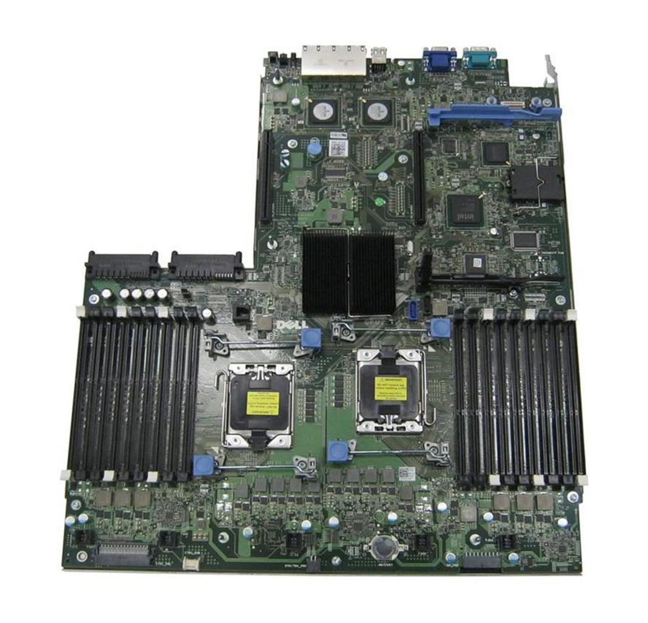 CN-0YMXG9 Dell System Board (Motherboard) Dual Socket LGA1366 for PowerEdge R710 Server (Refurbished)