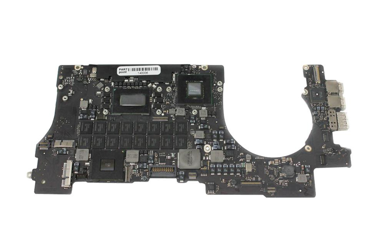 661-6538 Apple System Board (Motherboard) for MacBook Pro 15-Inch Mid 2012 (Refurbished)