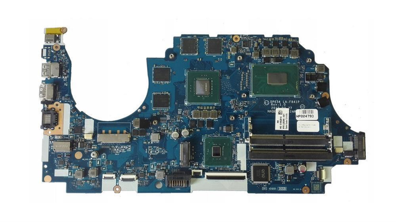 L20296-001 HP System Board (Motherboard) 2.20GHz With Intel Core i7-8750H for Pavilion 15-CX Laptop (Refurbished)