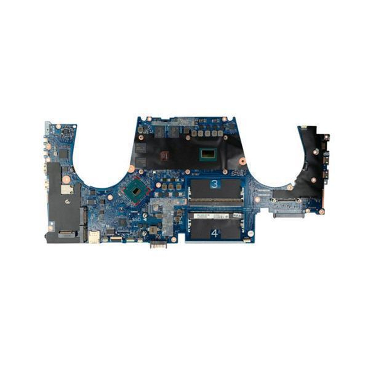 L28697-001 HP System board (Motherboard) with Intel Core i5-8400H processor and NVIDIA Quadro P2000 graphics for ZBook 15 G5 (Refurbished)