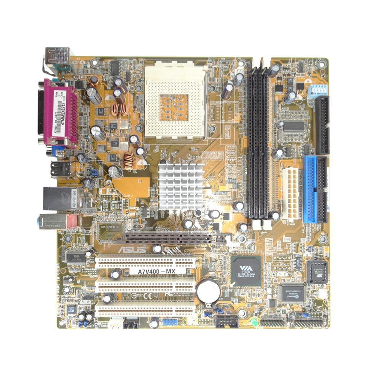 A7V400-MXSE ASUS Socket 462(A) VIA KM400A Chipset micro-ATX Motherboard (Refurbished)