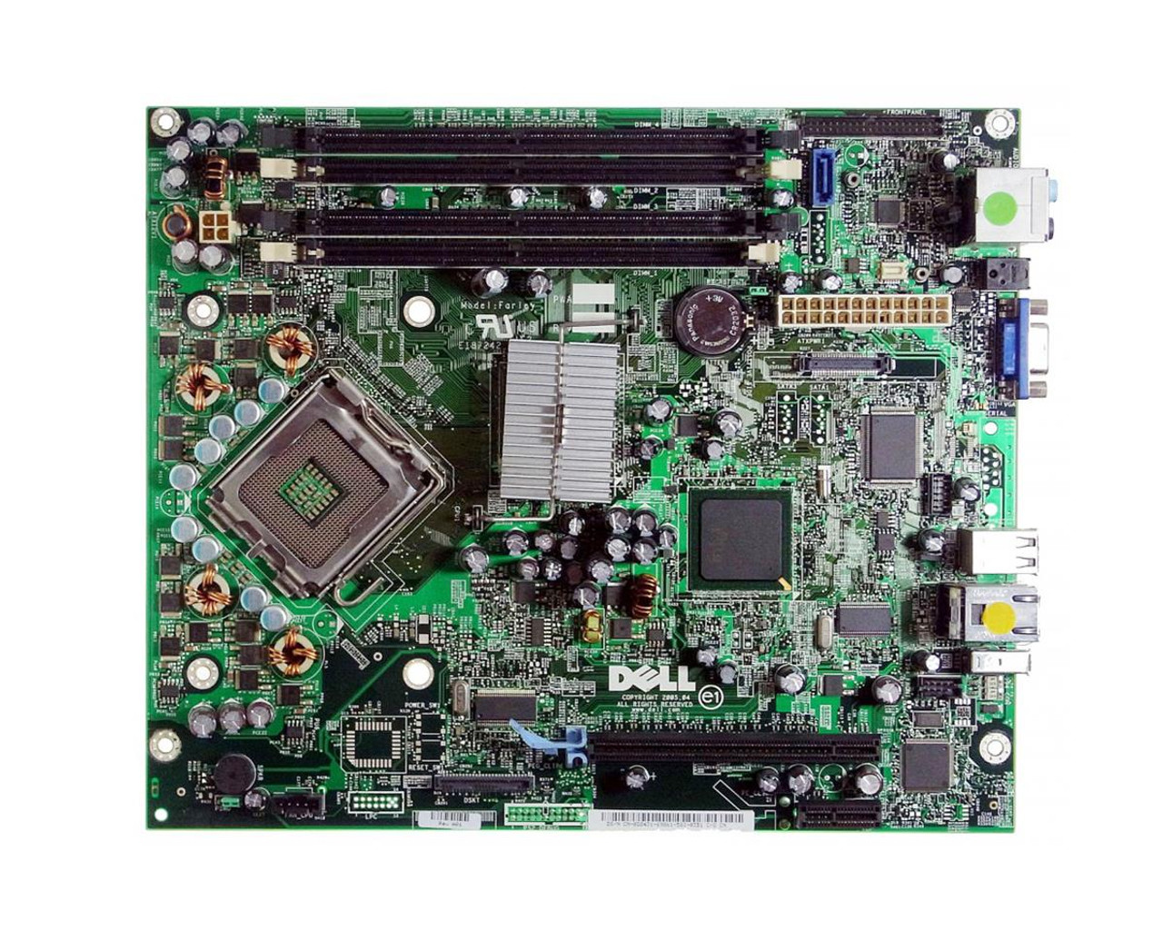 0DD431 Dell System Board (Motherboard) For Dimension 5150C, XPS 200 (Refurbished) 0DD431 (Refurbished)