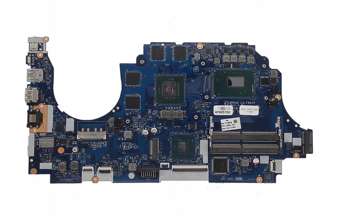 L20302-001 HP System Board (Motherboard) for 15-CX Laptop (Refurbished)