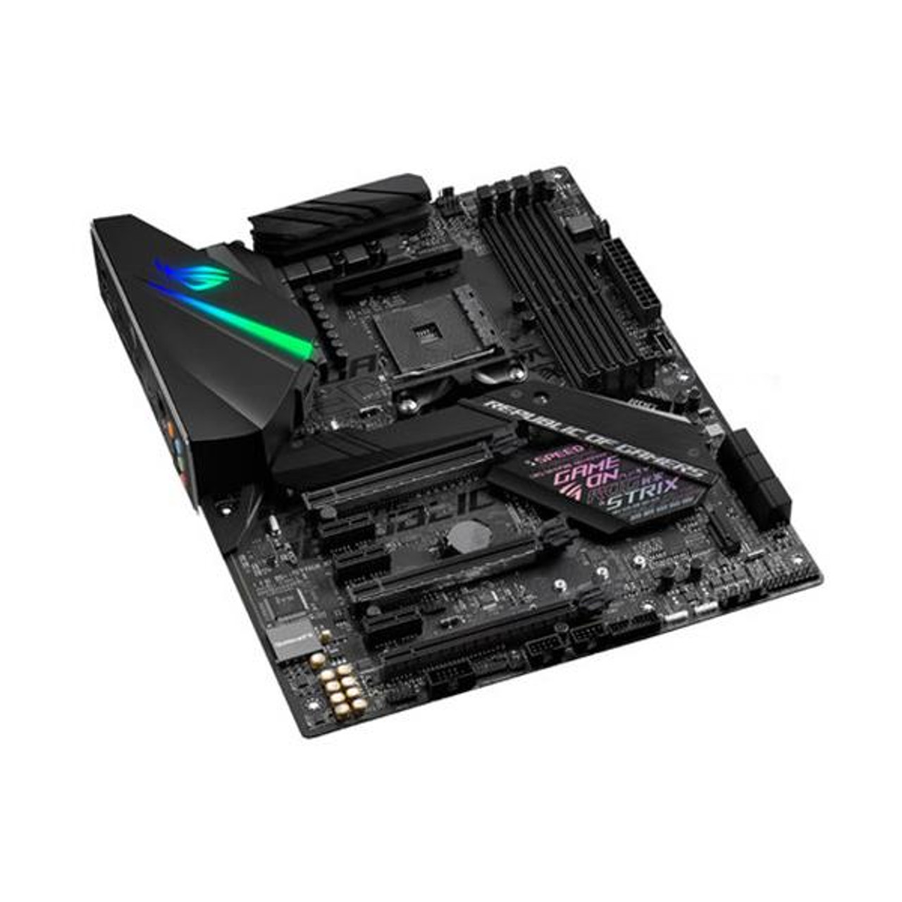 90MB0XH0-M0AAY0 ROG Strix X470-F GAMING Desktop Motherboard AMD Chipset Socket AM4 (Refurbished)